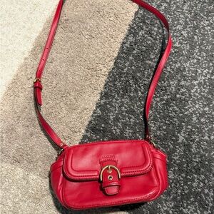 Coach Scarlet Leather Crossbody Bag
